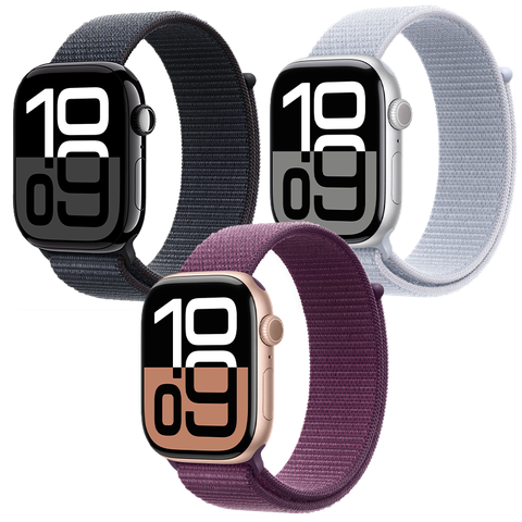 Apple Watch Series 10 GPS - Mặt nhôm 42mm, dây Sport Loop - Chính hãng