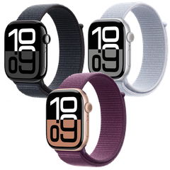 Apple Watch Series 10 GPS + Cellular - Mặt nhôm 42mm, dây Sport Loop - Chính hãng