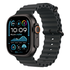 Apple Watch Ultra 2 GPS + Cellular - Mặt Black Titanium 49mm - dây Black Ocean Band - Chính hãng