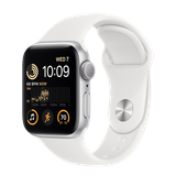  Apple Watch SE 2022 GPS - Mặt nhôm - Dây cao su - 40mm - Hàng chính hãng 