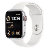  Apple Watch SE 2022 Cellular - Mặt nhôm - Dây cao su - 44mm - Hàng chính hãng 