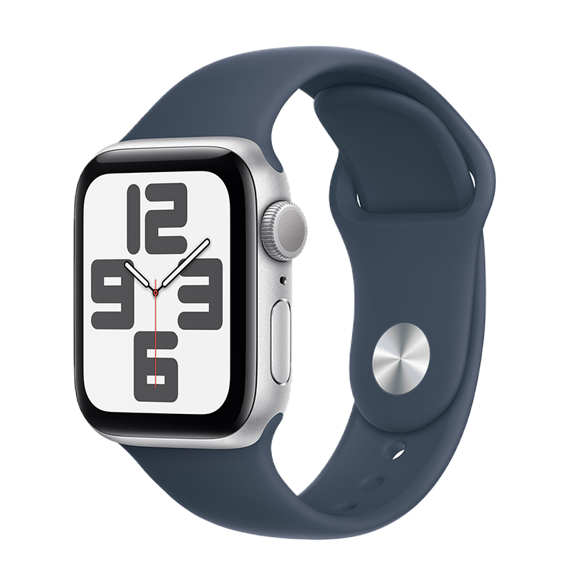  Apple Watch SE 2023 GPS - Mặt nhôm - Dây cao su - 40mm - Chính hãng 