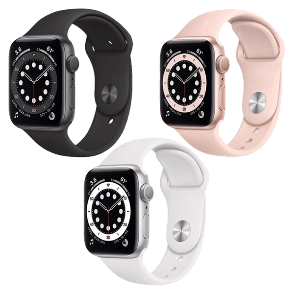 Apple Watch SE GPS - Mặt nhôm - Dây cao su - 44mm - Hàng chính hãng