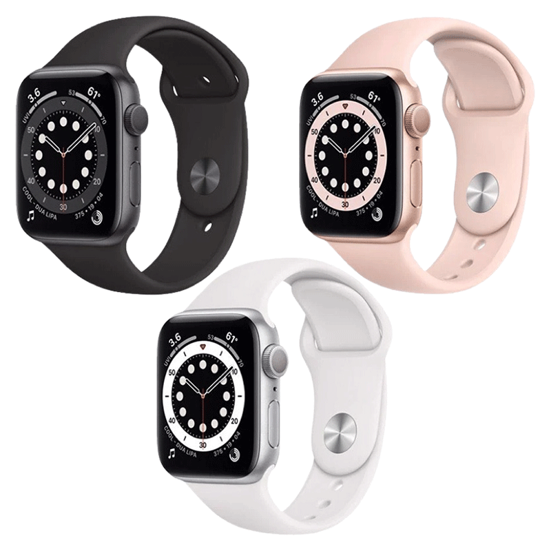  Apple Watch SE GPS - Mặt nhôm - Dây cao su - 40mm - Hàng chính hãng 