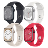  Apple Watch Series 8 GPS 45mm dây cao su Sport Band - Nhiều màu - Hàng chính hãng 