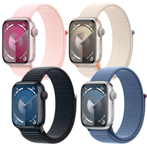 Apple Watch Series 9 GPS 45mm dây vải Sport Loop - Chính hãng