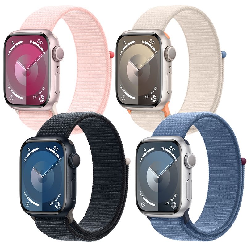 Apple Watch Series 9 GPS 45mm dây vải Sport Loop - Chính hãng