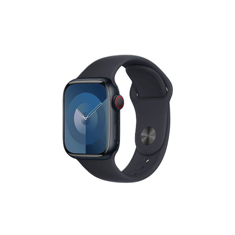  Apple Watch Series 9 GPS + Cellular 41mm dây cao su Sport Band - Chính hãng 