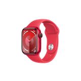  Apple Watch Series 9 GPS + Cellular 45mm dây cao su Sport Band - Chính hãng 