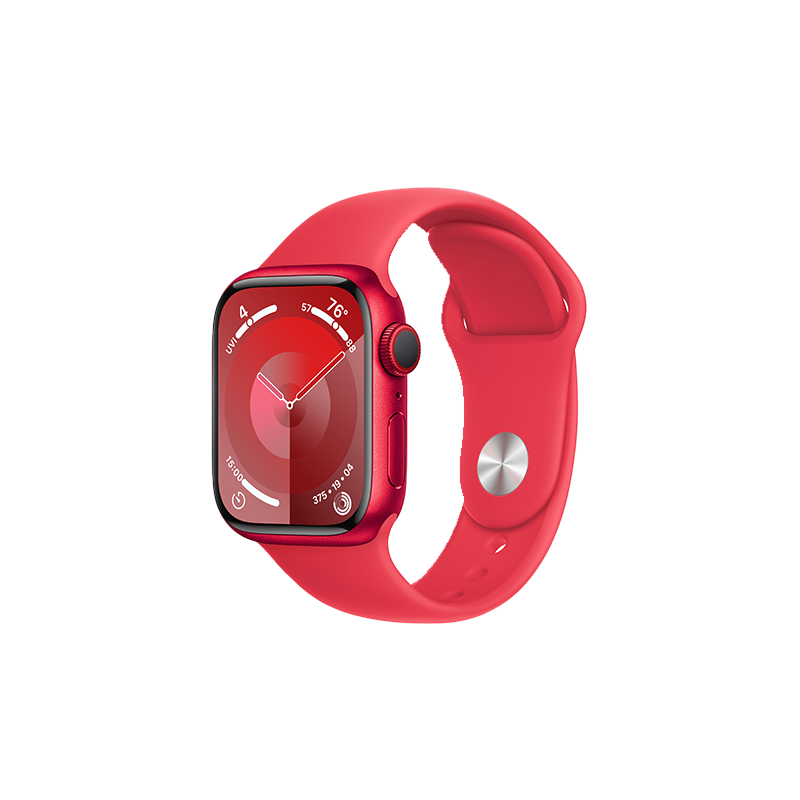  Apple Watch Series 9 GPS + Cellular 45mm dây cao su Sport Band - Chính hãng 