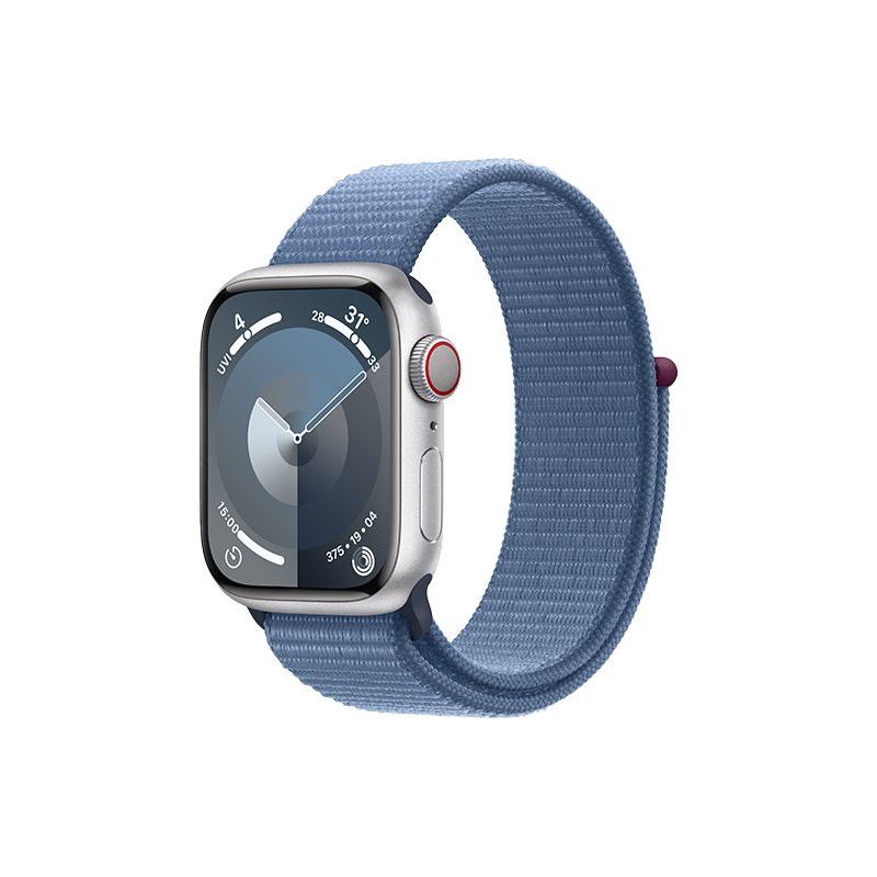  Apple Watch Series 9 GPS + Cellular 45mm dây vải Sport Loop - Chính hãng 