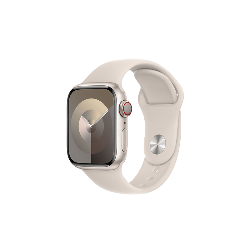  Apple Watch Series 9 GPS + Cellular 41mm dây cao su Sport Band - Chính hãng 