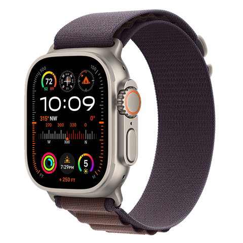 Apple Watch Ultra 2 49mm GPS + Cellular Titanium Case dây Indigo Alpine Loop