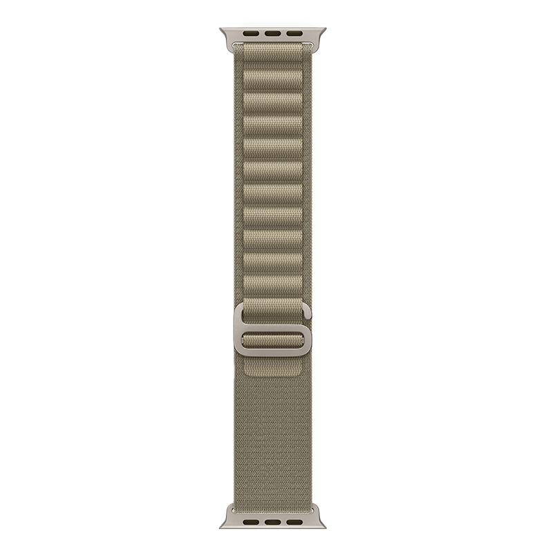  Apple Watch Ultra 2 49mm GPS + Cellular Titanium Case dây Olive Alpine Loop 