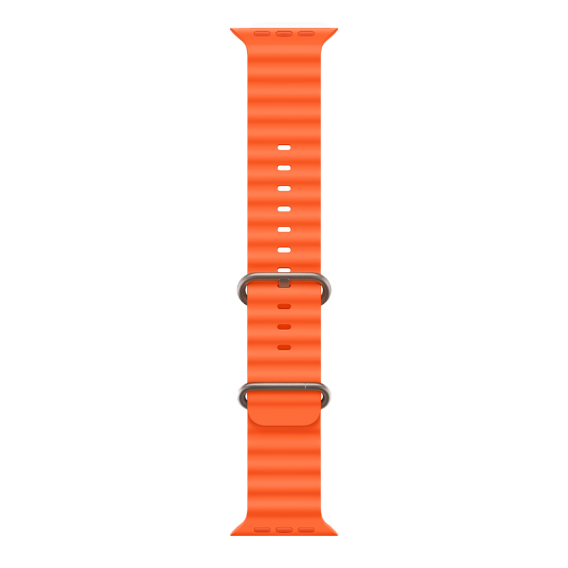  Apple Watch Ultra 2 49mm GPS + Cellular Titanium Case với dây Orange Ocean Band 