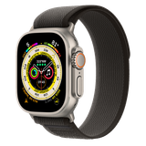  Apple Watch Ultra 49mm GPS + Cellular Titanium Case với dây Black/Gray Trail Loop 