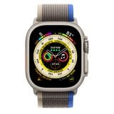  Apple Watch Ultra 49mm GPS + Cellular Titanium Case với dây Blue/Gray Trail Loop 