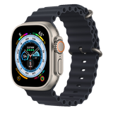  Apple Watch Ultra 49mm GPS + Cellular Titanium Case với dây Midnight Ocean Band 