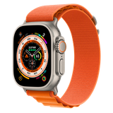  Apple Watch Ultra 49mm GPS + Cellular Titanium Case với dây Orange Alpine Loop 