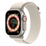  Apple Watch Ultra 49mm GPS + Cellular Titanium Case với dây Starlight Alpine Loop 