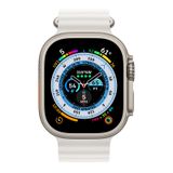  Apple Watch Ultra 49mm GPS + Cellular Titanium Case với dây White Ocean Band 