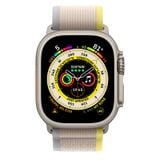  Apple Watch Ultra 49mm GPS + Cellular Titanium Case với dây Yellow/Beige Trail Loop 