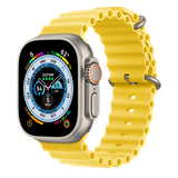  Apple Watch Ultra 49mm GPS + Cellular Titanium Case với dây Yellow Ocean Band 