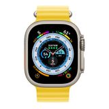  Apple Watch Ultra 49mm GPS + Cellular Titanium Case với dây Yellow Ocean Band 