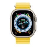  Apple Watch Ultra 49mm GPS + Cellular Titanium Case với dây Yellow Ocean Band 