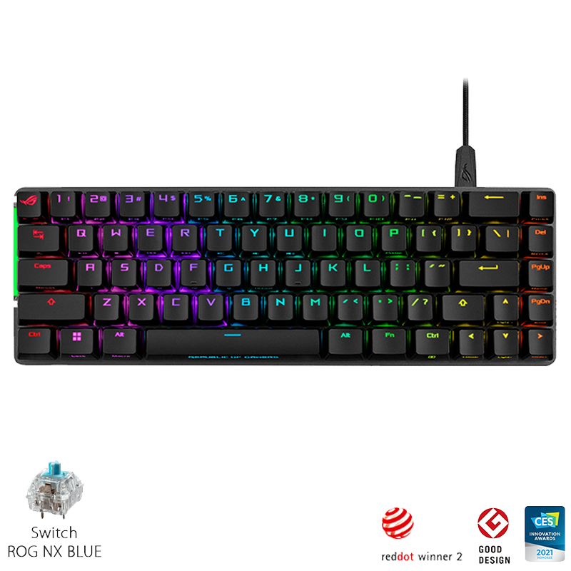 Bàn Phím Gaming ASUS ROG Falchion Ace NX Blue Switch