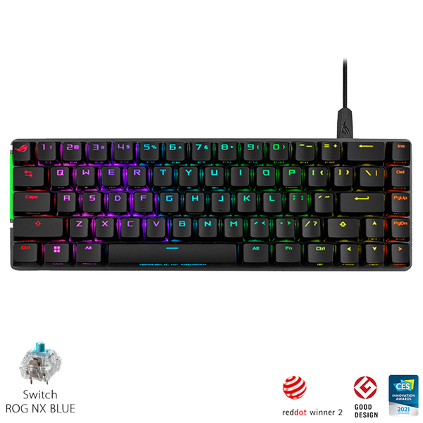 Bàn phím gaming ASUS ROG Falchion Ace NX - Blue Switch