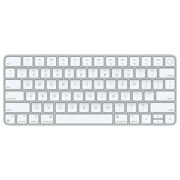 Bàn phím Bluetooth Apple Magic Keyboard có Touch ID - US English - Silver - Model 2021 - Chính hãng