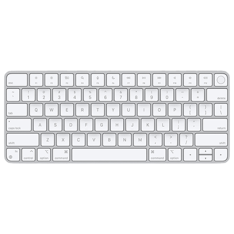 Apple Magic Keyboard with Touch ID - US English - Silver - Model 2021 - Hàng chính hãng
