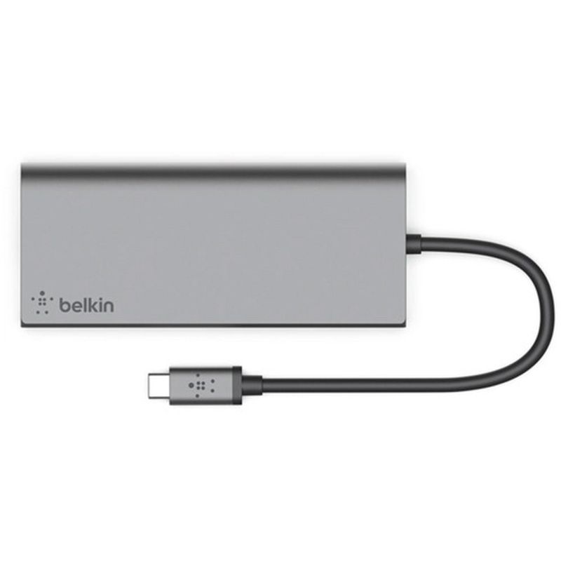  Belkin Multimedia 6-in-1 USB-C Hub - F4U092btSGY - Hàng chính hãng 