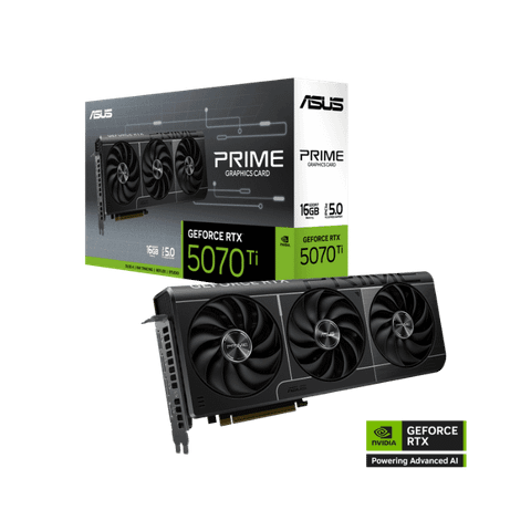 Card đồ hoạ ASUS PRIME GeForce RTX™ 5070 Ti 16GB GDDR7