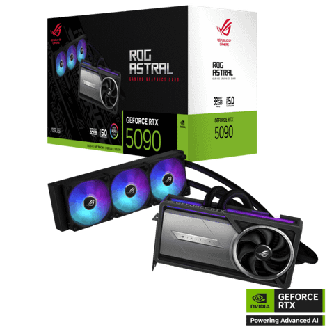 Card đồ hoạ ASUS ROG Astral LC GeForce RTX™ 5090 32GB GDDR7