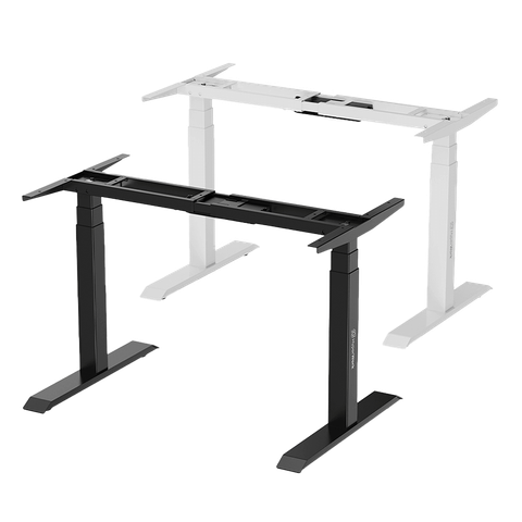 Khung chân bàn nâng hạ HyperWork Atlas DP01 - Đen & Trắng - Nội thất HyperWork