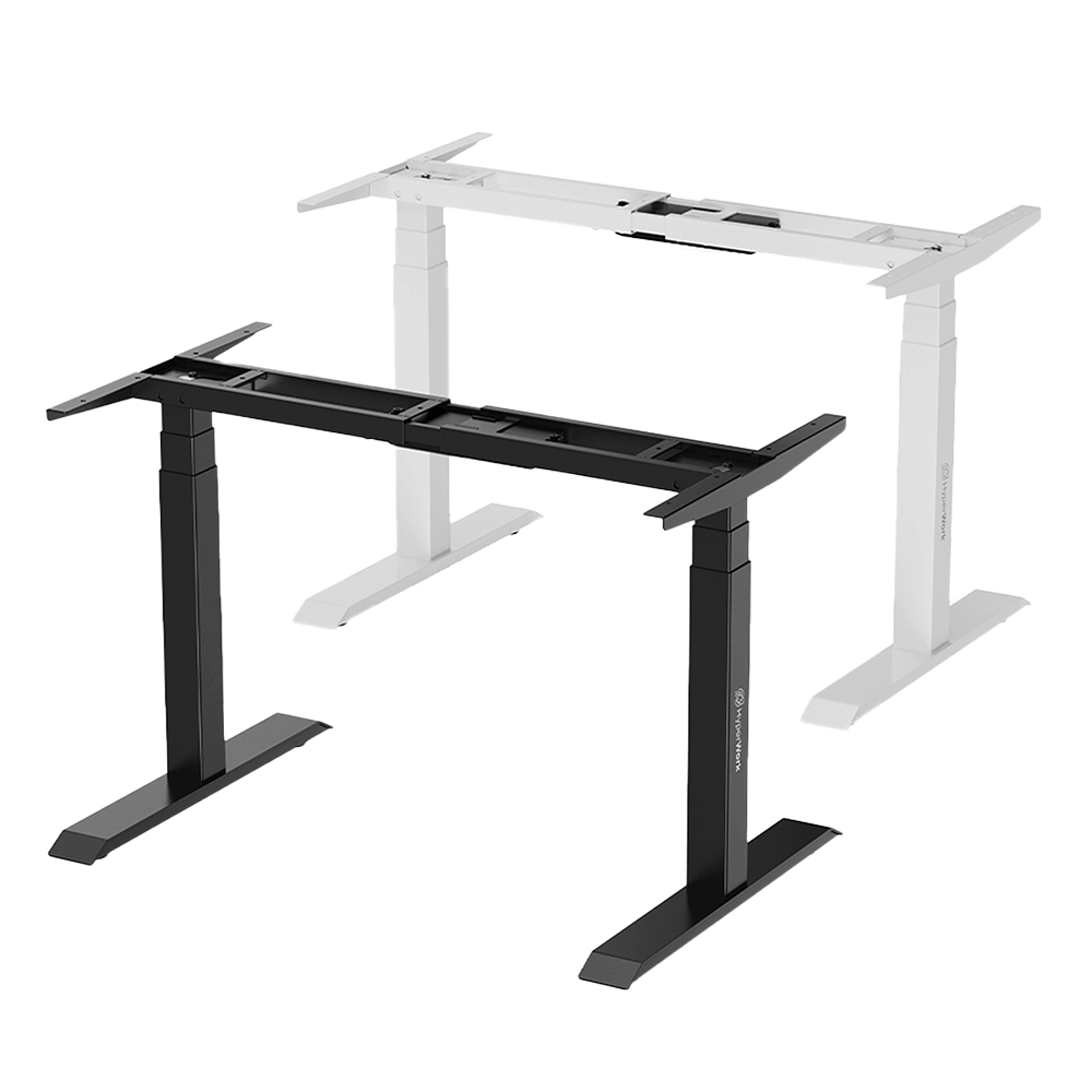 Khung chân bàn nâng hạ HyperWork Atlas DP01 - Đen & Trắng - Nội thất HyperWork