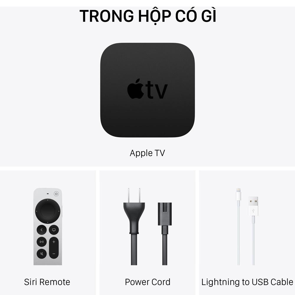 Có gì trong hộp Apple TV 4K 2021