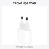  Apple 20W USB-C Power Charger - Hàng chính hãng 