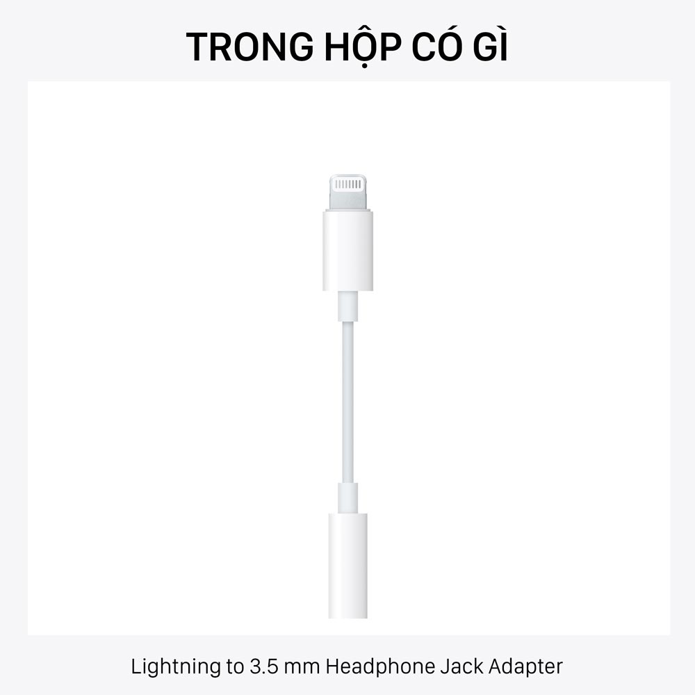 Cáp chuyển đổi Lightning to  Headphone Jack Adapter - MMX62 – Vender