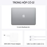  MacBook Air 13-inch 2020 Gray - Option 16GB / 512GB - Apple M1 / 8 Core CPU / 7 Core GPU - Hàng chính hãng - Part: Z124000DF 