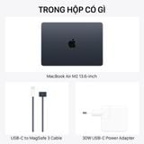  MacBook Air M2 13.6-inch 2022 màu Midnight 8-Core CPU / 8-Core GPU / 16GB RAM / 256GB - Hàng chính hãng 