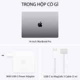  MacBook Pro 14-inch Option Apple M1 MAX 10-Core CPU / 24-Core GPU / 32GB RAM / 1TB - Hàng chính hãng 