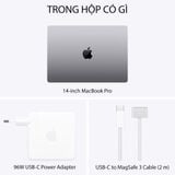  MacBook Pro 14-inch Option Apple M1 MAX 10-Core CPU / 32-Core GPU / 64GB RAM / 1TB - Hàng chính hãng 