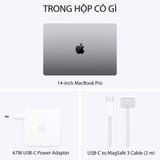  MacBook Pro 14 inch M2 Pro 10-Core CPU / 16-Core GPU / 16GB RAM / 512GB - Hàng chính hãng 