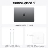  MacBook Pro 13 inch M2 màu Space Gray 8-Core CPU / 10-Core GPU / 16GB RAM / 512GB - Hàng chính hãng 