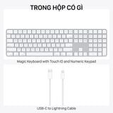  Apple Magic Keyboard with Touch ID and Numeric Keypad - Model 2021 - Hàng chính hãng 