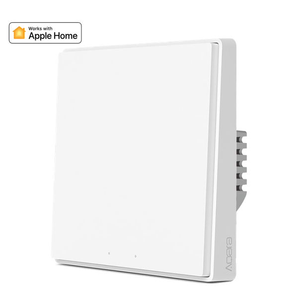 Công tắc gắn tường vuông Aqara D1 Smart Wall Switch 1 nút