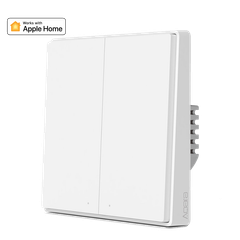 Công tắc gắn tường vuông Aqara D1 Smart Wall Switch 2 nút